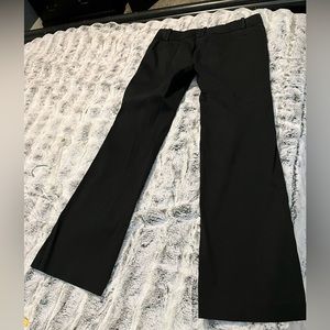 Gently Used Ann Taylor Black Trousers Flare Below Waist